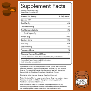 Protein Powder: Chocolate Peanut Butter