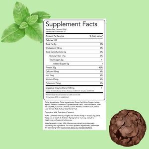 Protein Powder: Mint Chocolate Cookie