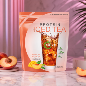 Peach Fusion Protein Iced Tea