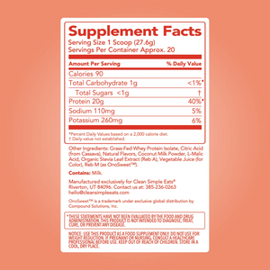 Clear Protein Powder: Pineapple Passion