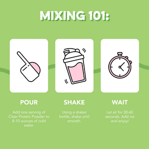 Clear Protein Powder: Sour Candy Watermelon