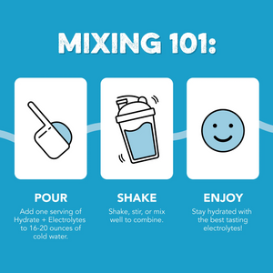 Hydrate + Electrolytes: Freeze Pop