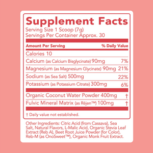 Hydrate + Electrolytes: Strawberry Watermelon