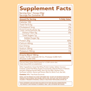 Protein Powder: Eggnog