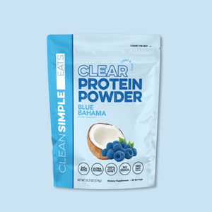 Clear Protein Powder: Blue Bahama