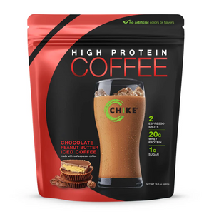 Chocolate Peanut Butter Protein Iced Coffee