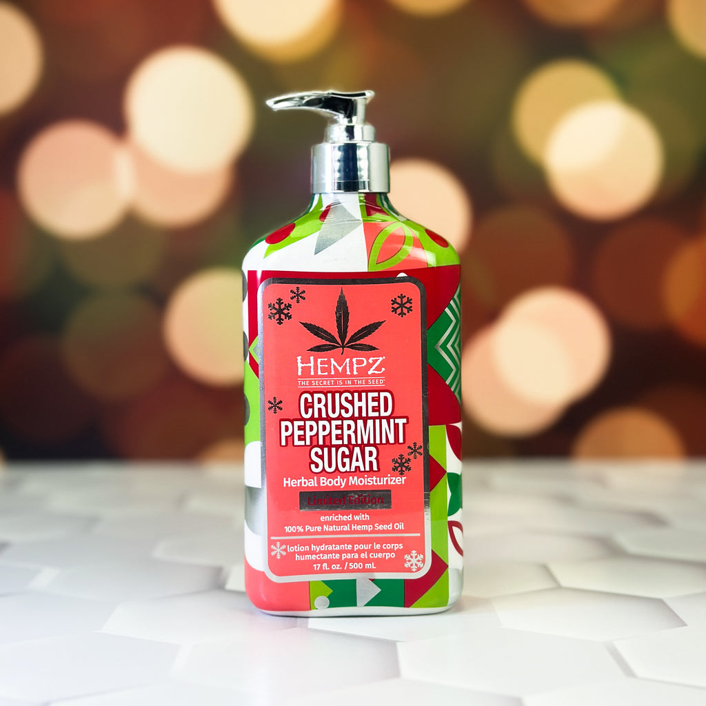 HEMPZ Crushed Peppermint Sugar Body Moisturizer - JHA Skincare
