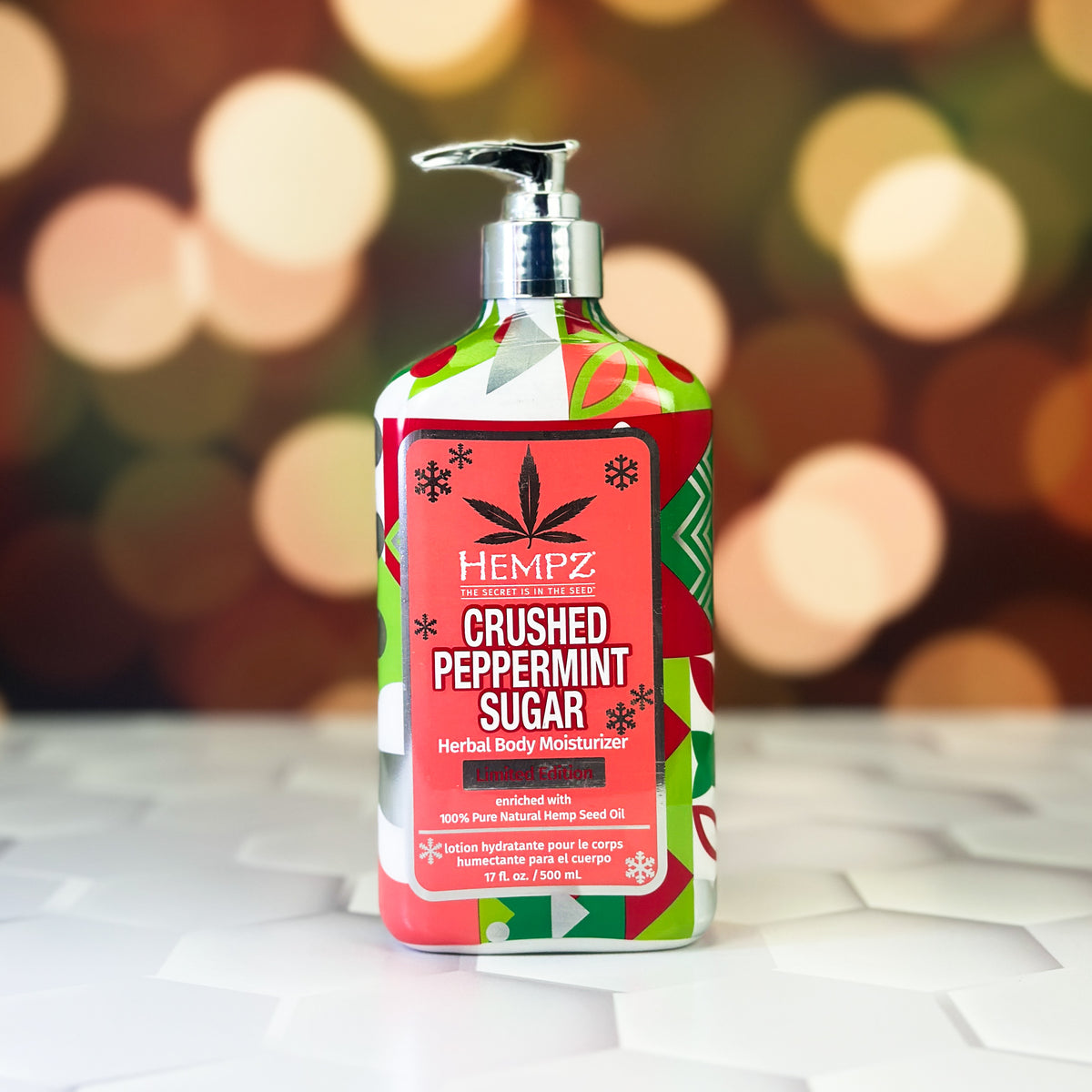 HEMPZ Crushed Peppermint Sugar Body Moisturizer