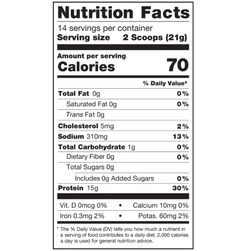 Peach Fusion Protein Iced Tea