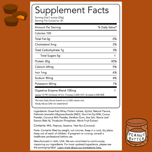 Protein Powder: Chocolate Peanut Butter