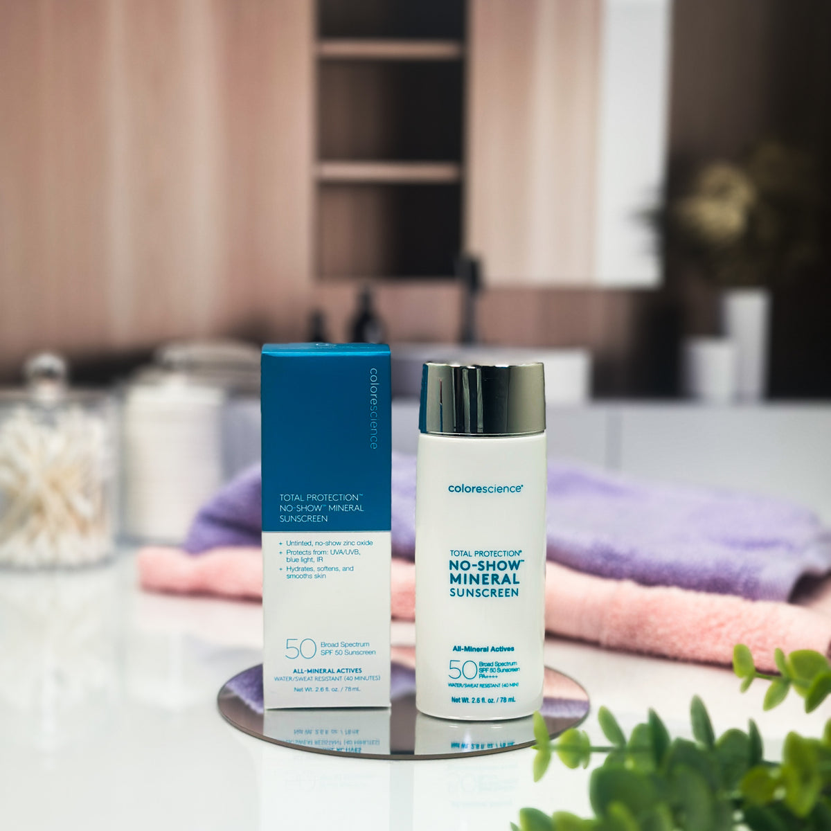 Total Protection® No-Show™ Mineral Sunscreen SPF 50