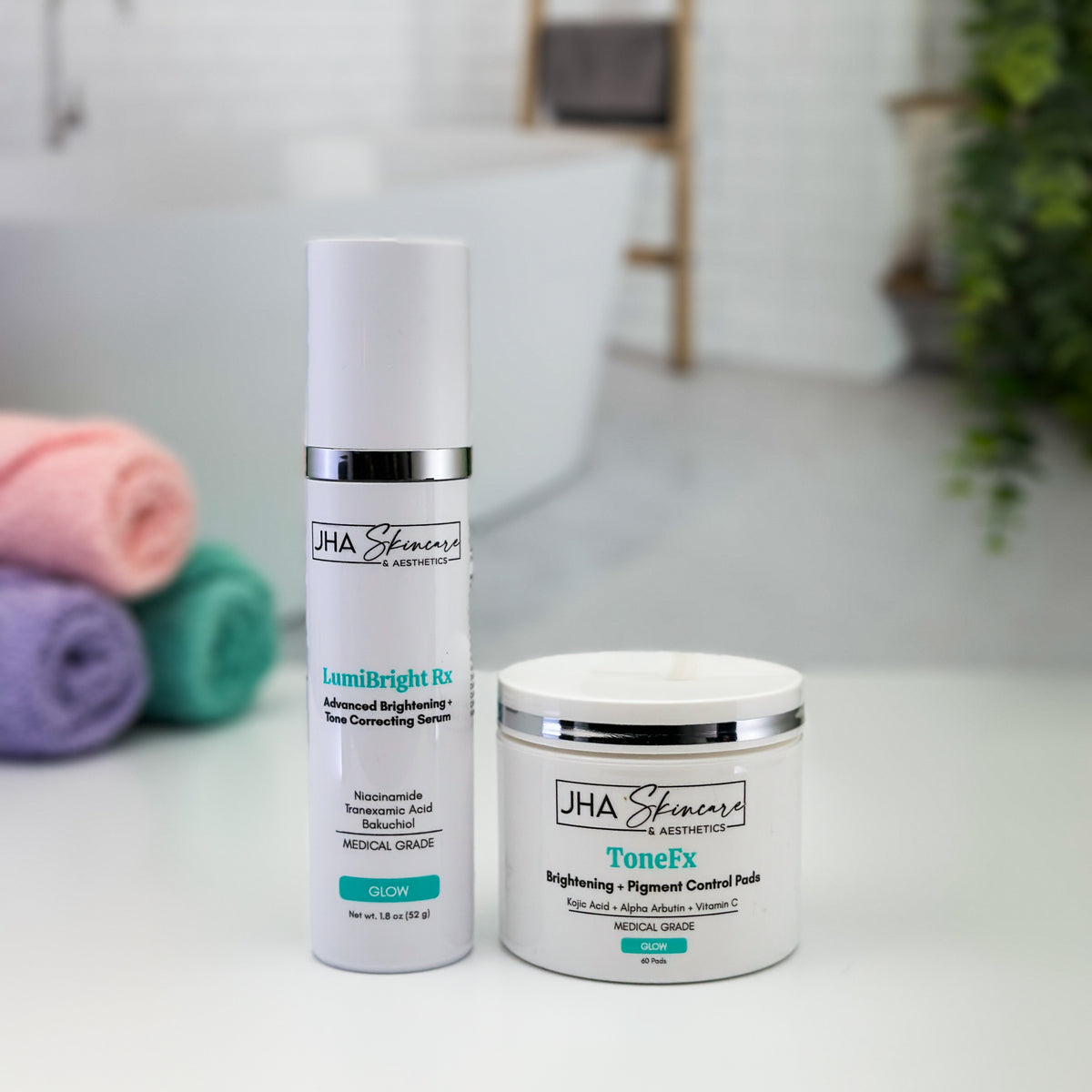 LumiBright Rx + ToneFx Brightening Pads DUO