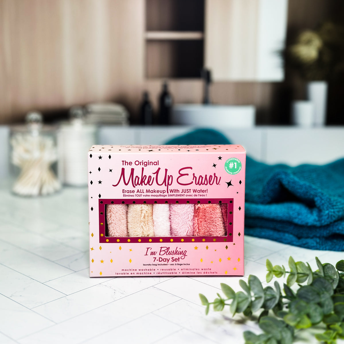 I&#39;m Blushing 7 Day Makeup Eraser Set