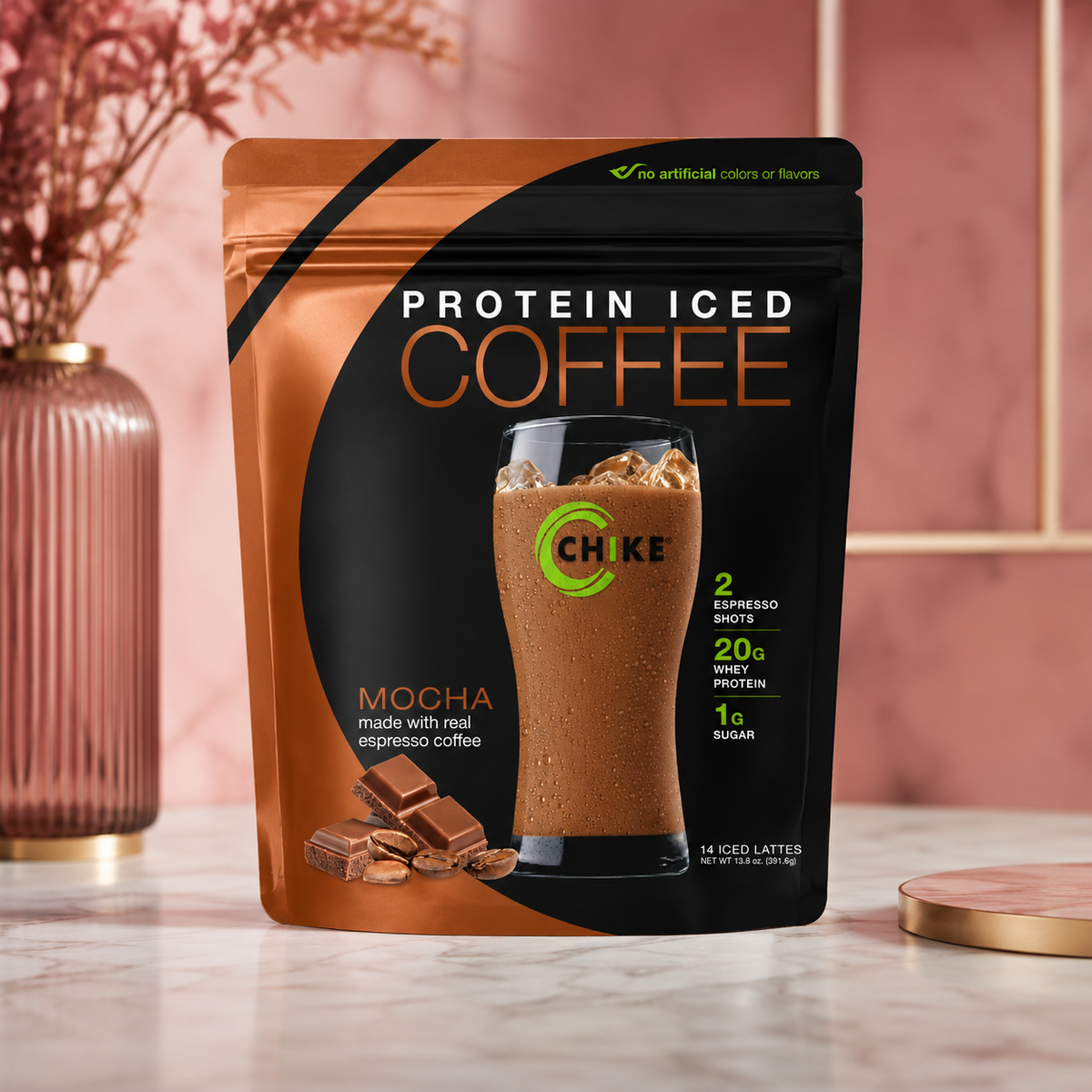 Mocha Iced Protein Coffee