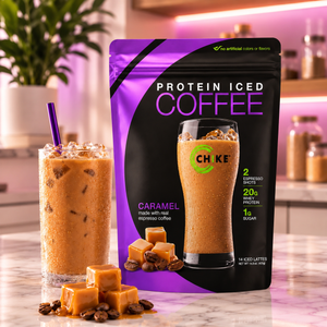 Caramel Protein Iced Coffee