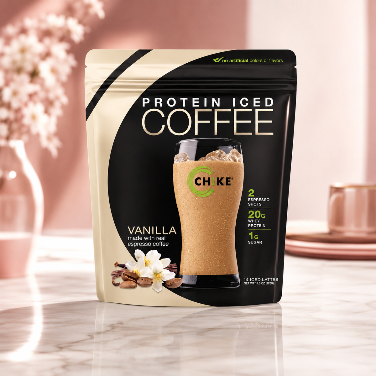 Vanilla Protein Iced Coffee