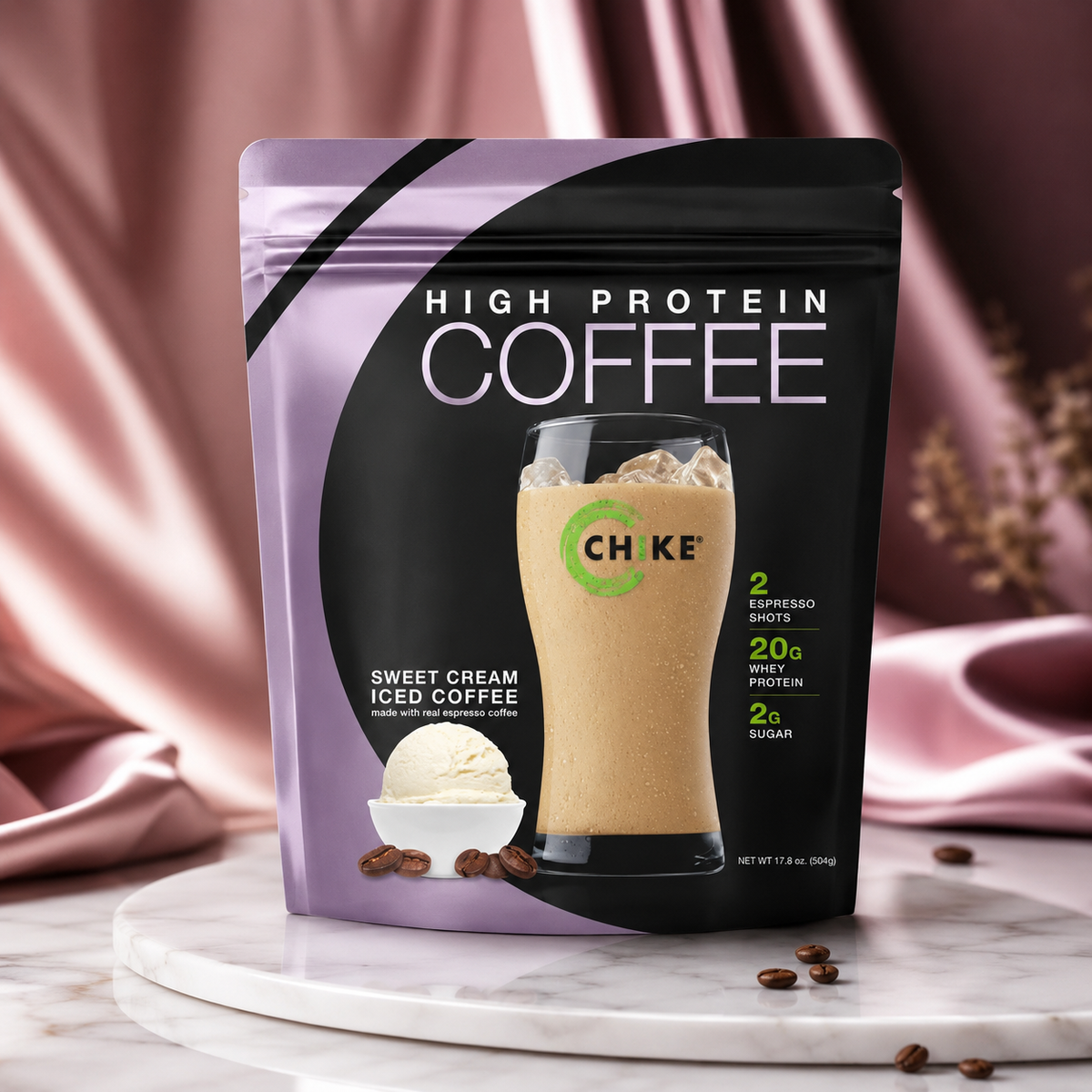 Sweet Cream Protein Iced Coffee