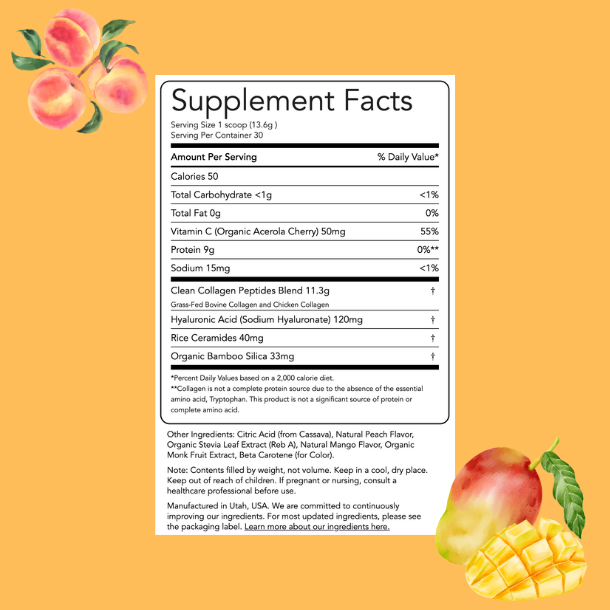 Collagen + Beauty Blend | Peach Mango