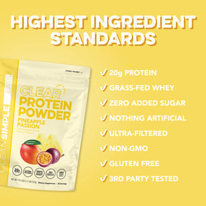 Clear Protein Powder: Pineapple Passion