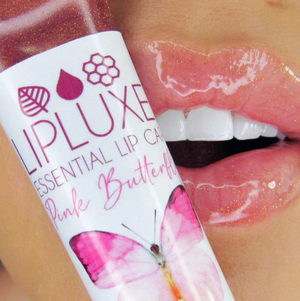 Pink Butterfly Lip Luxe Gloss