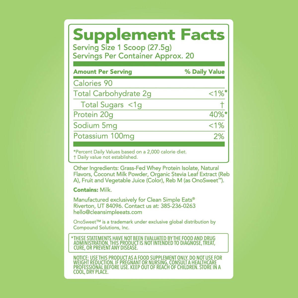 Clear Protein Powder: Sour Candy Watermelon