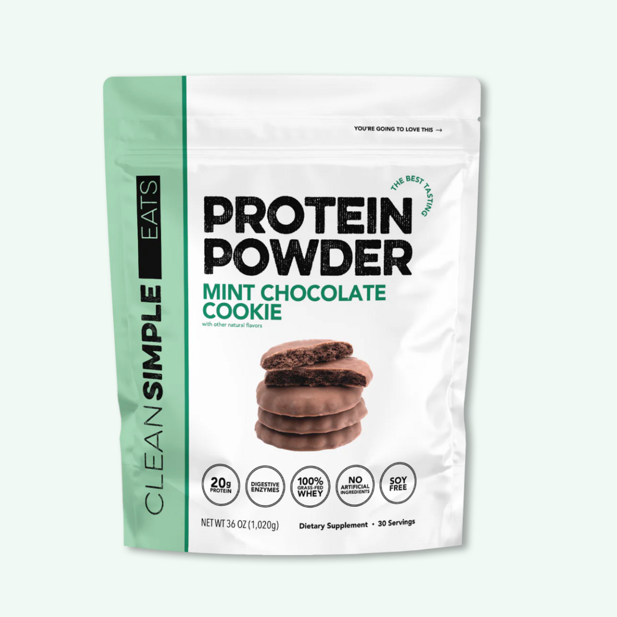 Protein Powder: Mint Chocolate Cookie