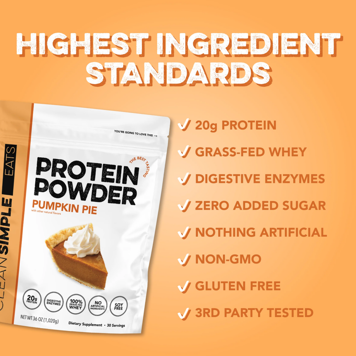 Protein Powder: Pumpkin Pie
