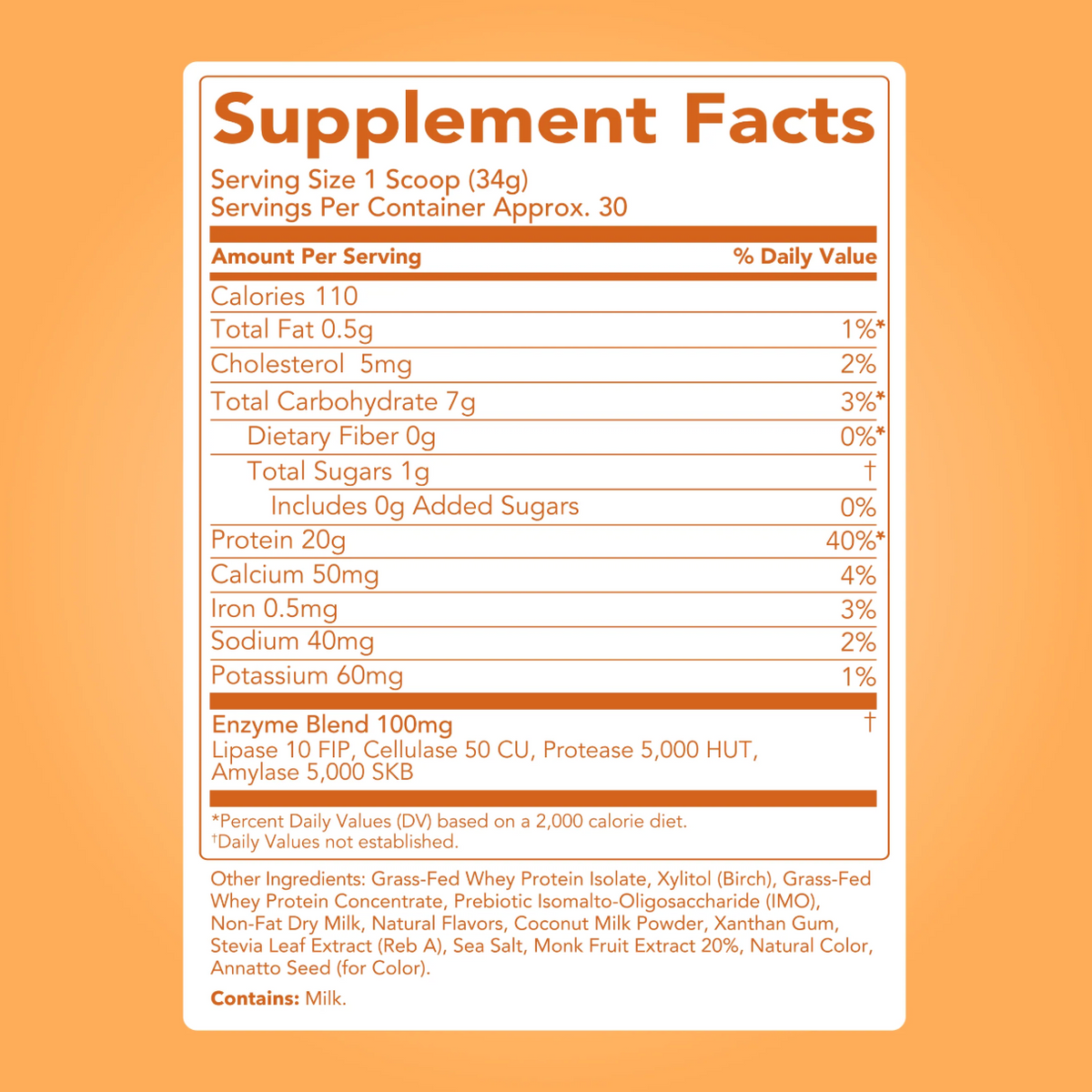 Protein Powder: Pumpkin Pie