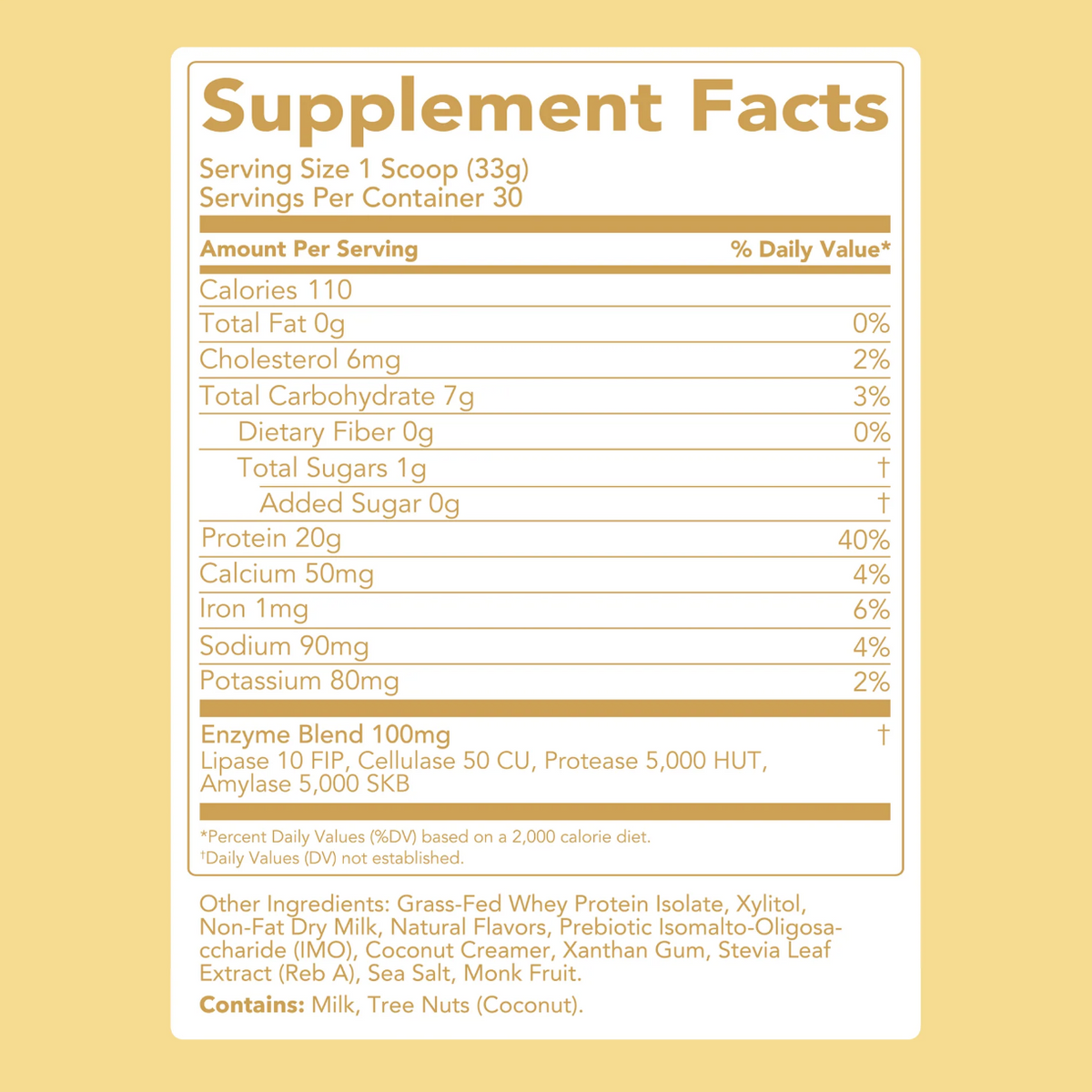 Protein Powder: Simply Vanilla