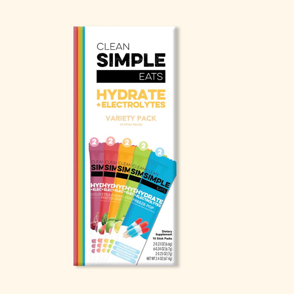 Hydrate + Electrolytes: Variety Pack