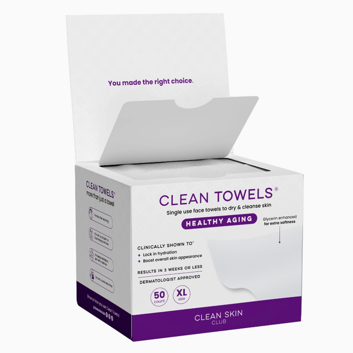 Clean Towels Healthy Aging