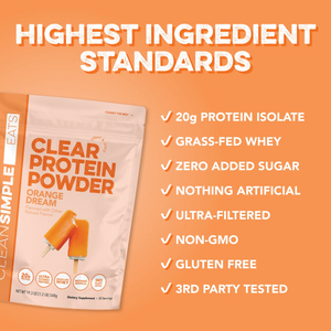 Clear Protein Powder: Orange Dream