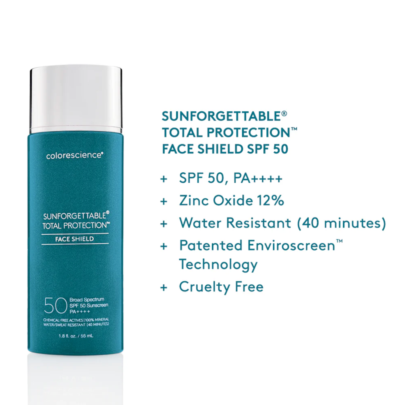 Sunforgettable® Total Protection® Face Shield Classic SPF 50