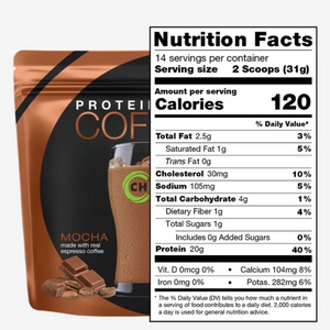 Mocha Iced Protein Coffee