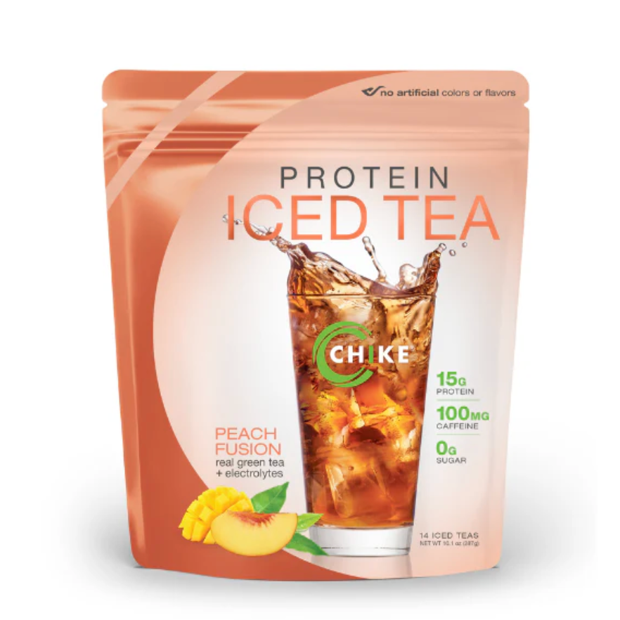 Peach Fusion Protein Iced Tea