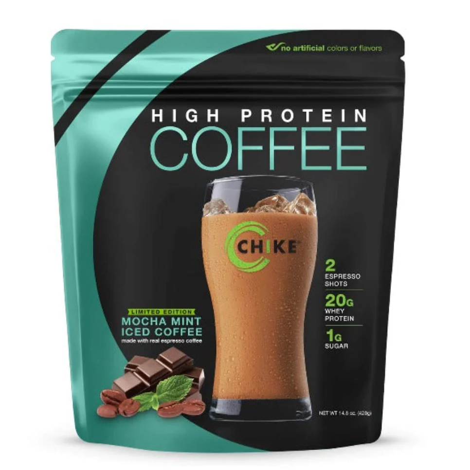 Mocha Mint Protein Iced Coffee