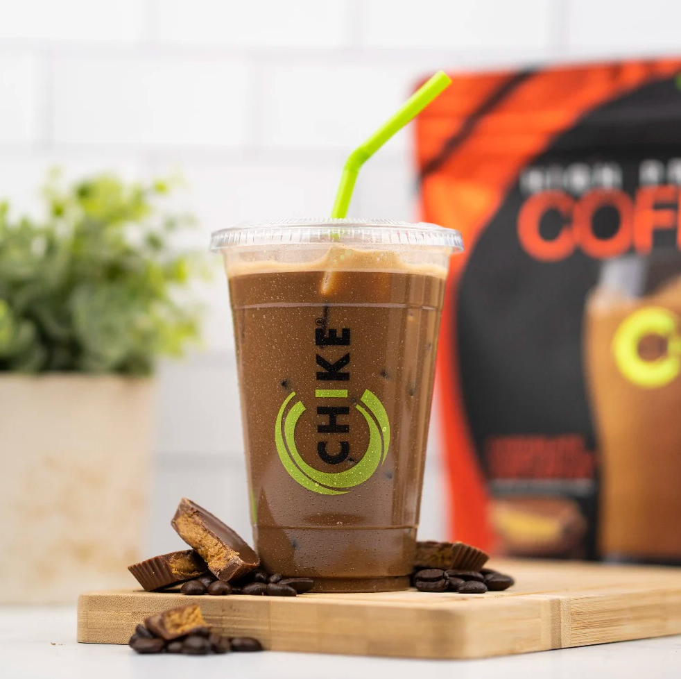 Chocolate Peanut Butter Protein Iced Coffee
