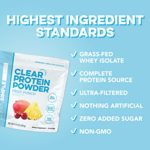 Clear Protein Powder: Fruit Punch