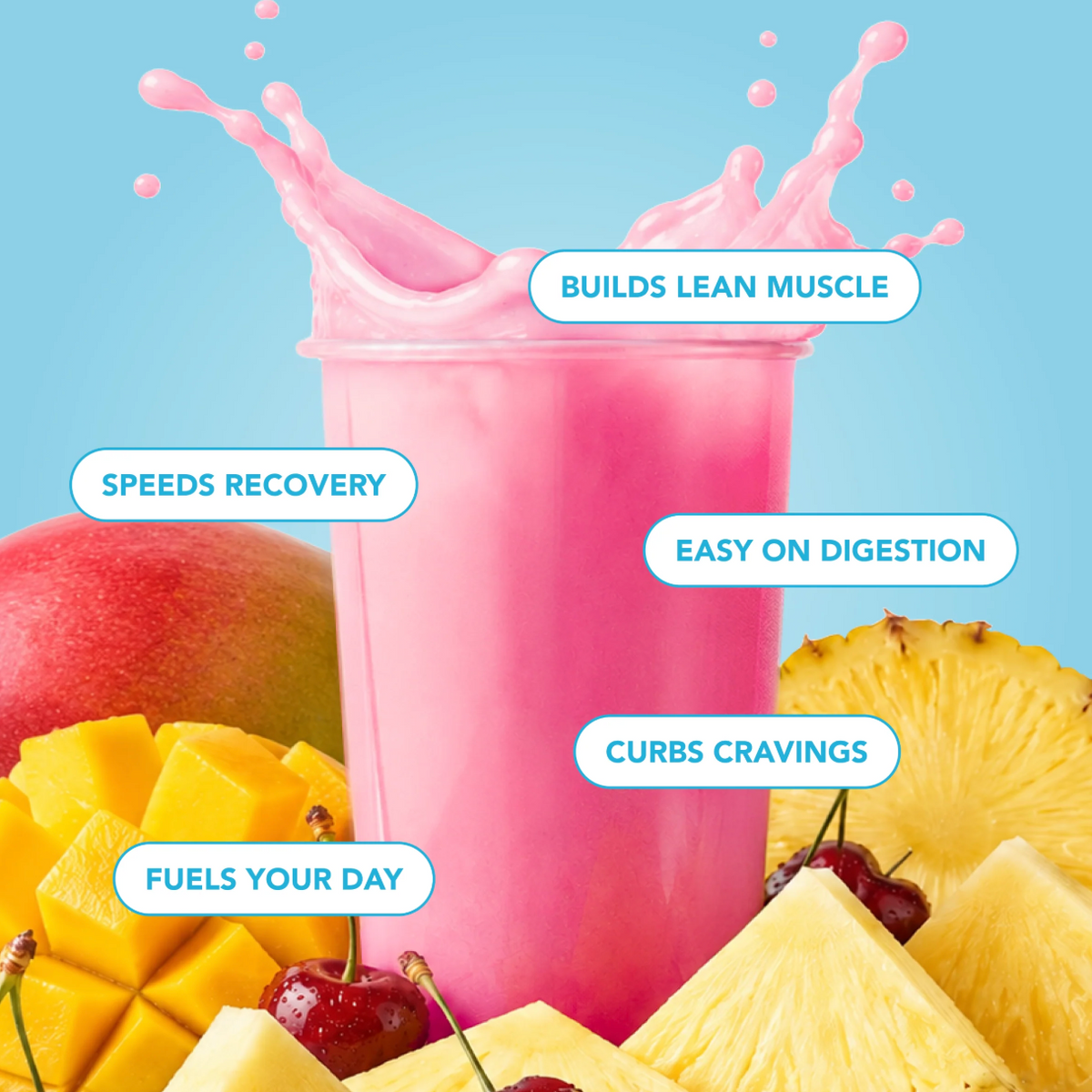 Clear Protein Powder: Fruit Punch