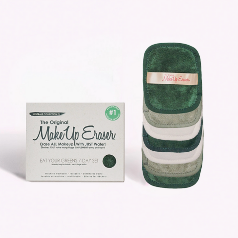 Eat Your Greens 7 Day Makeup Eraser Set
