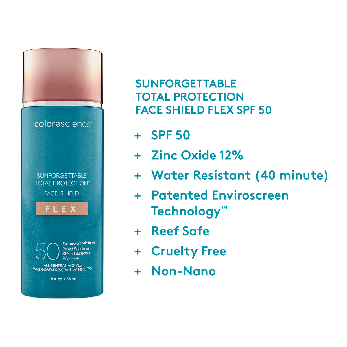 Sunforgettable® Total Protection™ Face Shield Flex SPF 50
