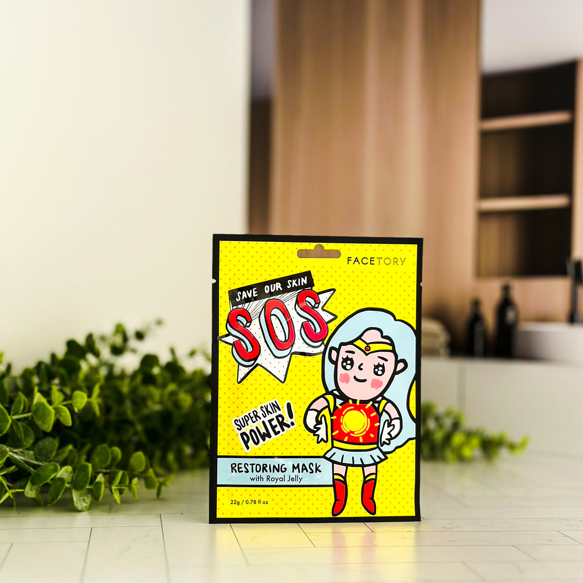 SOS - Restoring Sheet Mask with Royal Jelly