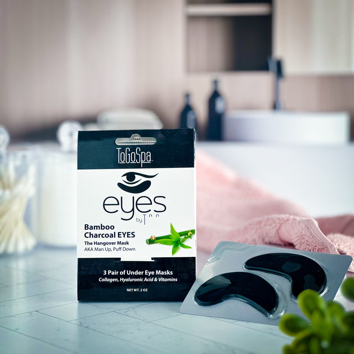 Charcoal & Caffeine Under Eye Masks