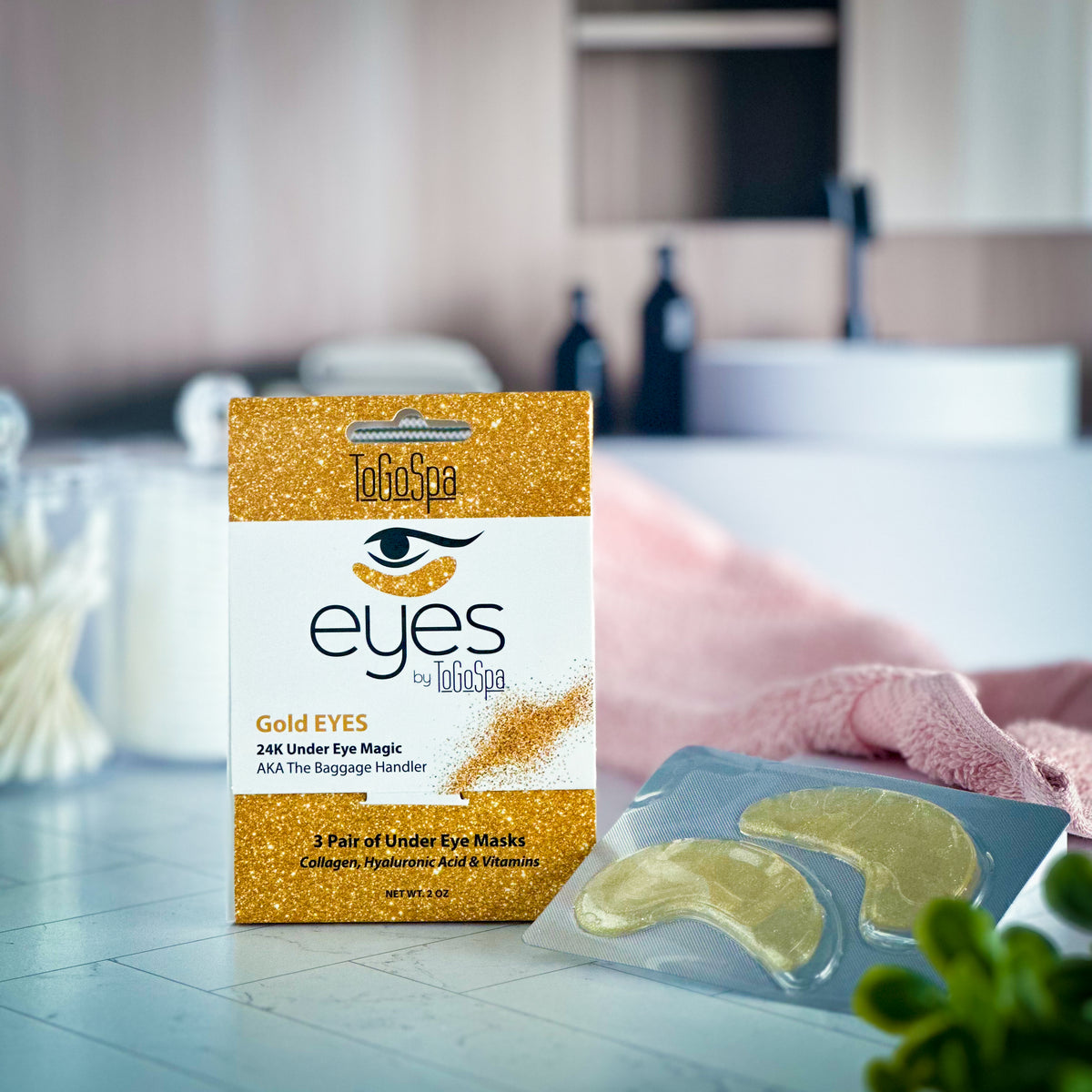 Gold Eyes Under Eye Masks